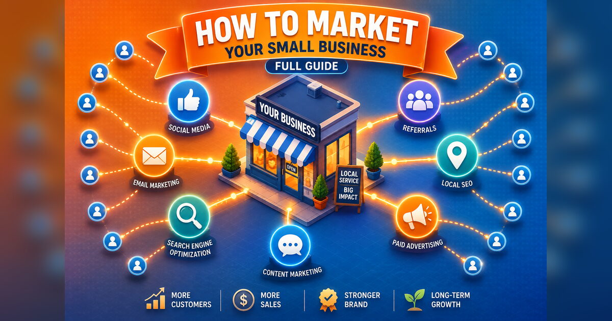 How to Market Your Small Business in 2026 (Full Guide)