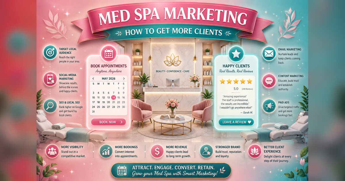 Med Spa Marketing: How to Get More Clients in 2026