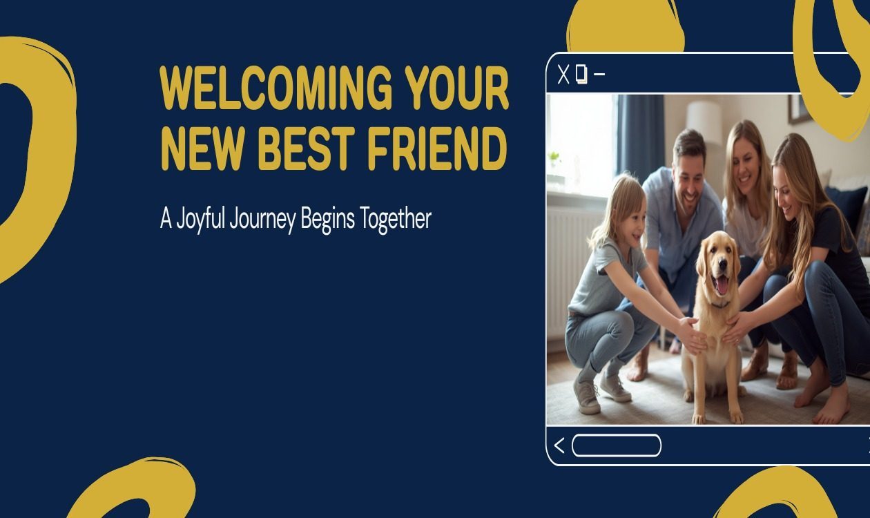 Bringing a New Dog Home Complete Guide โ Happy Family Welcoming New Dog for the First Time Indoors