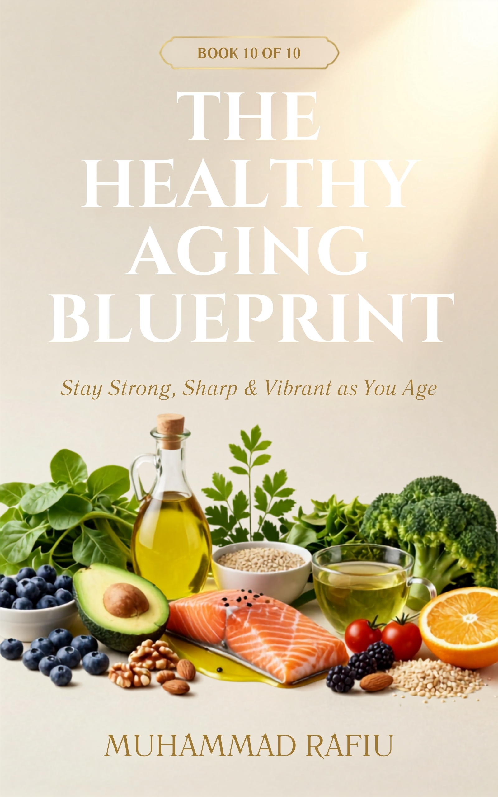 The Healthy Aging Blueprint — Stay Strong, Sharp & Vibrant as You Age — eBook cover