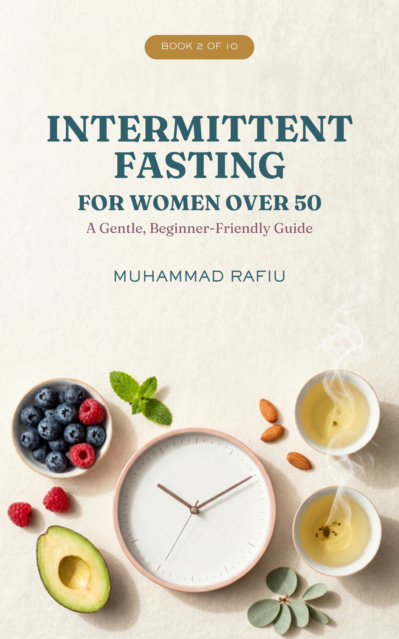 Intermittent Fasting for Women Over 50 — A Gentle, Beginner-Friendly Guide — eBook cover