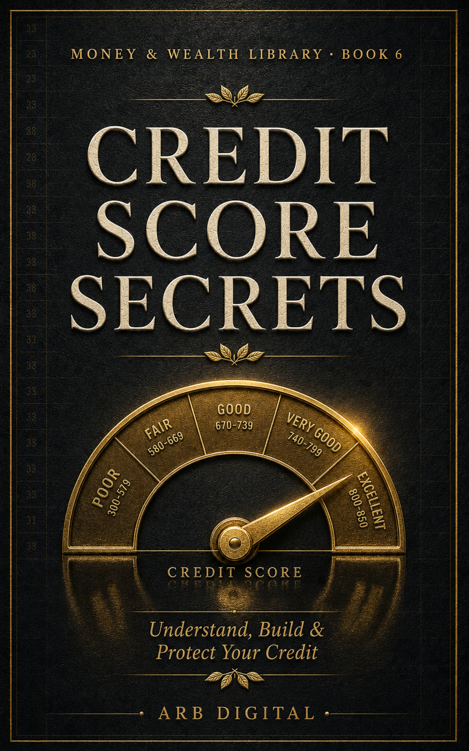 Credit Score Secrets — Improve Your Score the Right Way and Unlock Better Rates — eBook cover