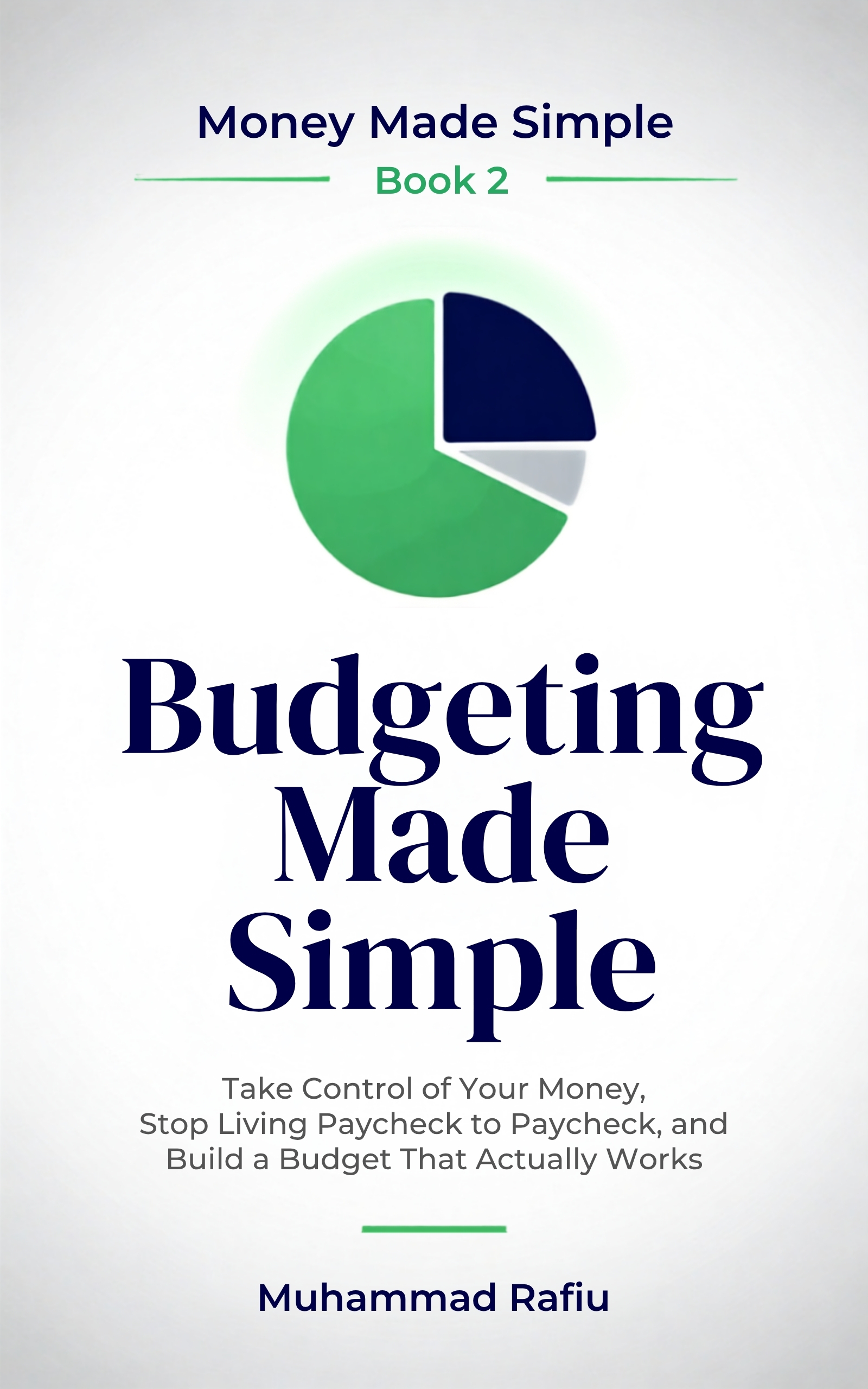 Budgeting Made Simple — Stop Living Paycheck to Paycheck & Build a Budget That Works — eBook cover