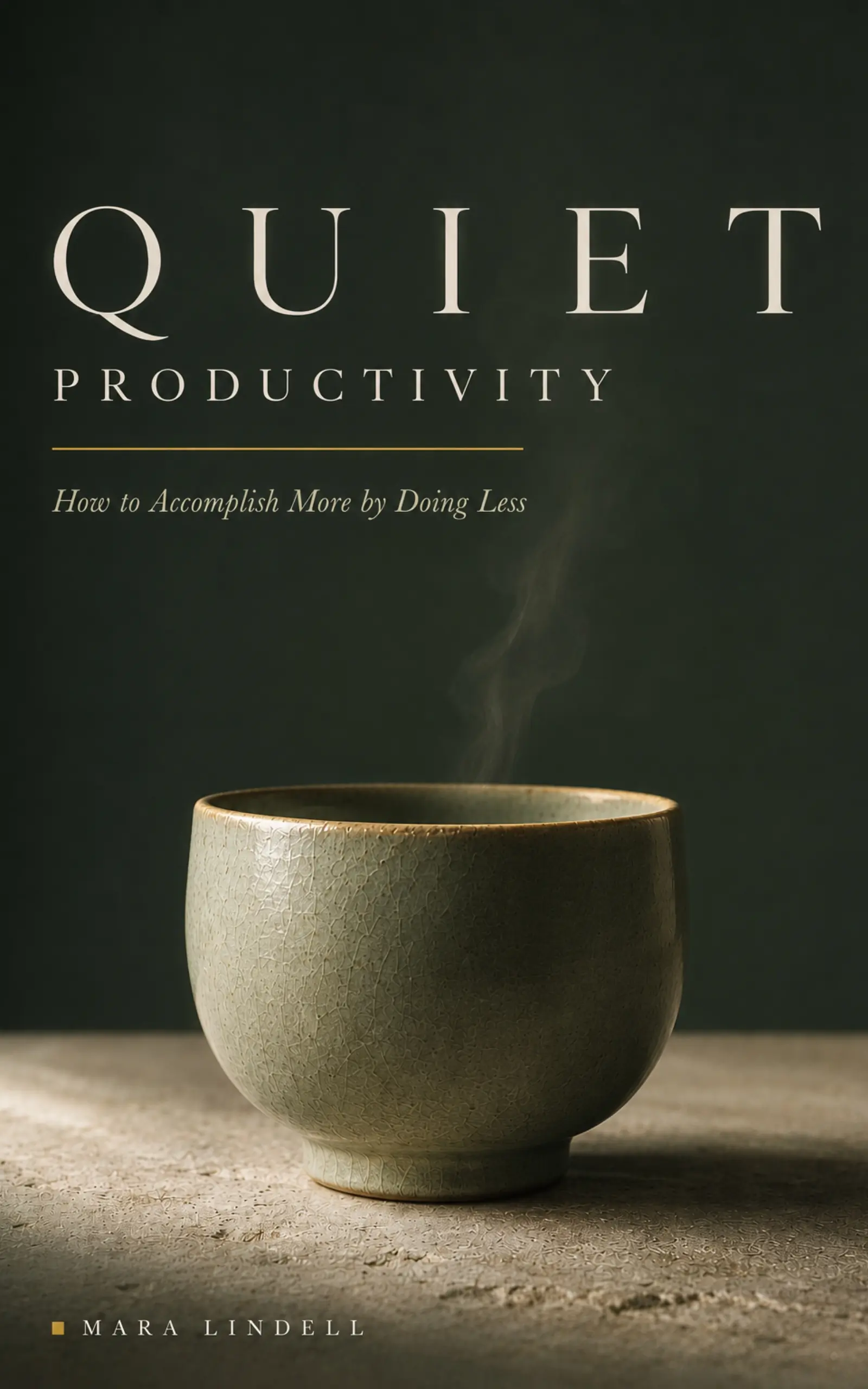 Quiet Productivity — How to Accomplish More by Doing Less