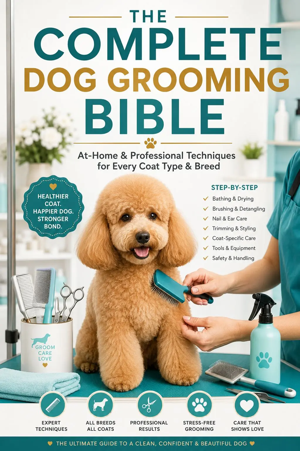The Complete Dog Grooming Bible ebook cover