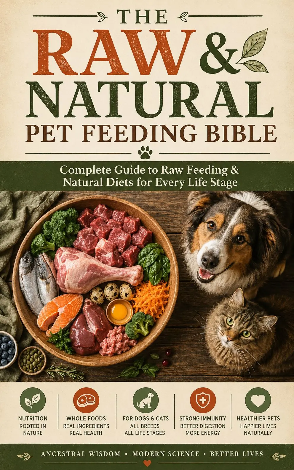 The Raw & Natural Pet Feeding Bible ebook cover