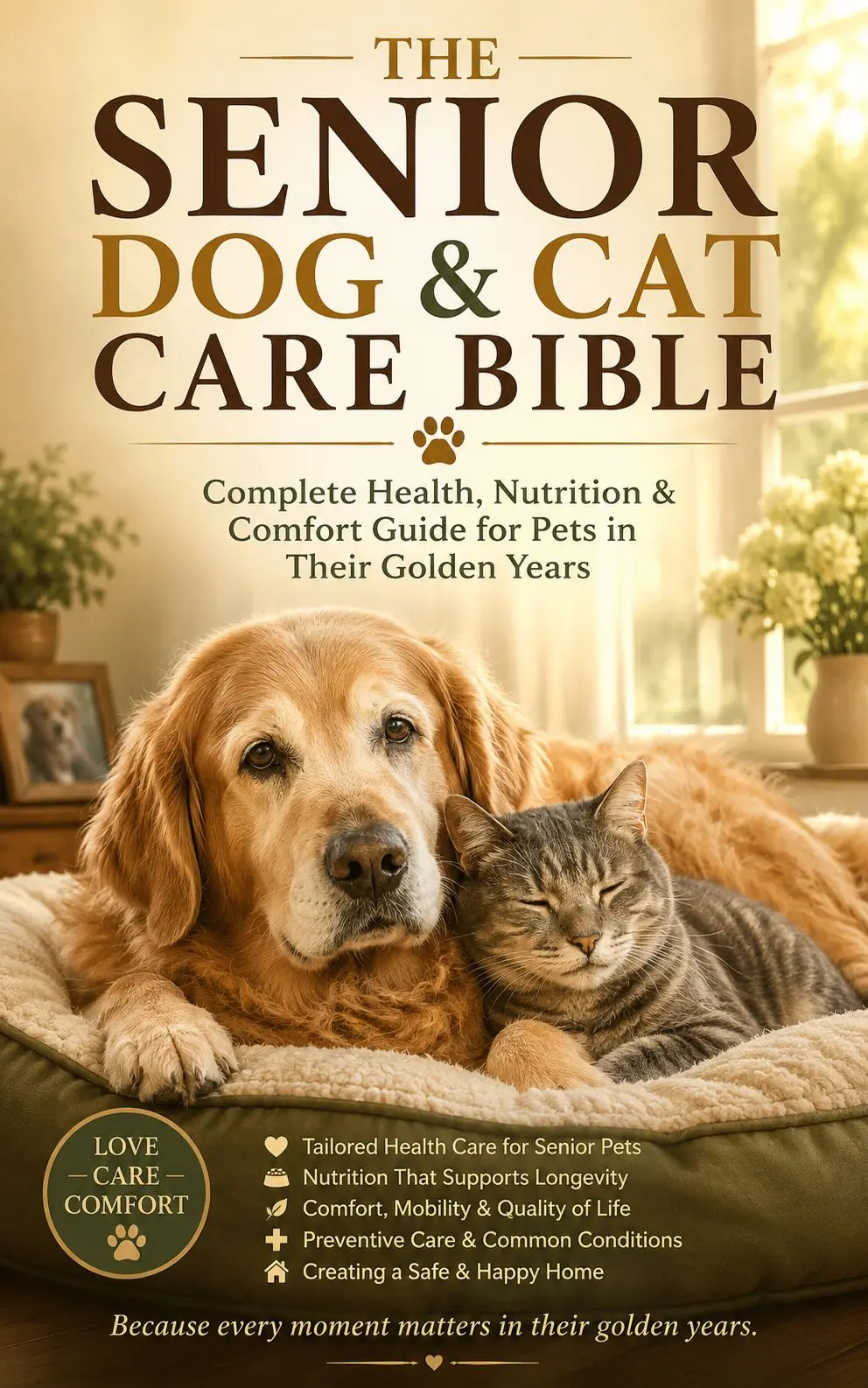 The Senior Dog & Cat Care Bible ebook cover
