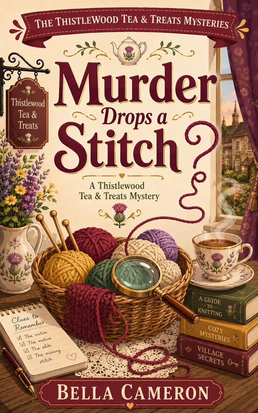 Murder Drops a Stitch